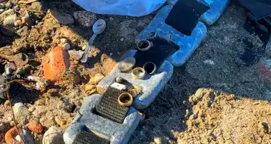Dedektörle Altın Avı Yasak Alanında Son Buldu
